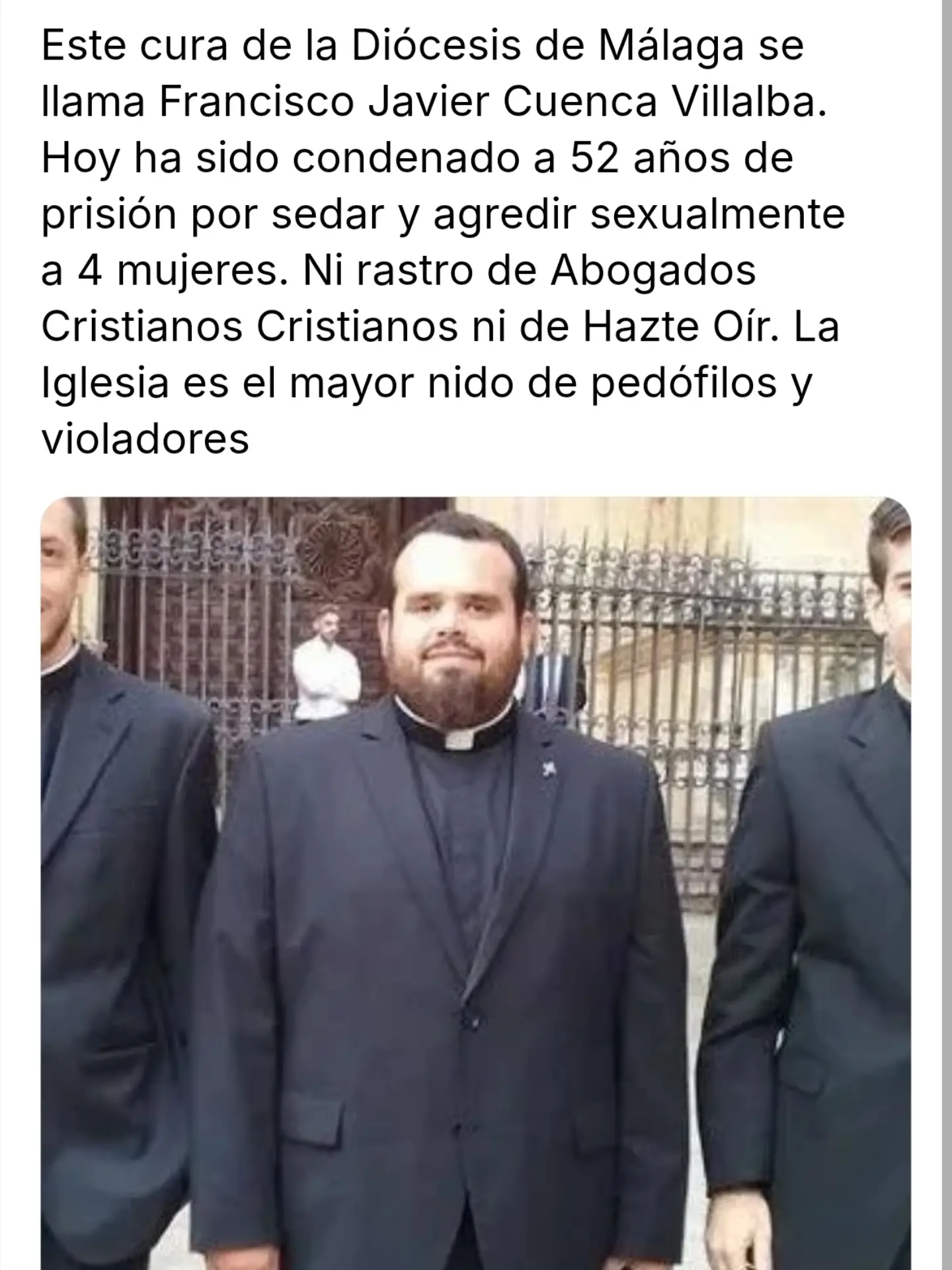 Francisco Javier Cuenca Villalba violador